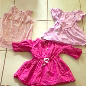 3 size 12 month dresses